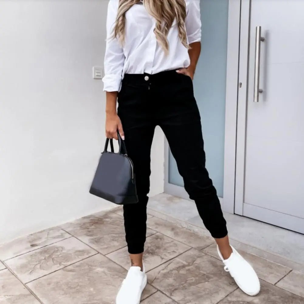 GR | Schicke Slim-Fit Hose aus Stretchstoff