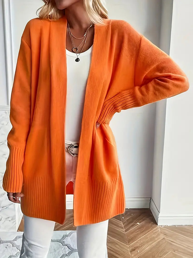 GR | Strickjacke mit offener Vorderseite für Damen