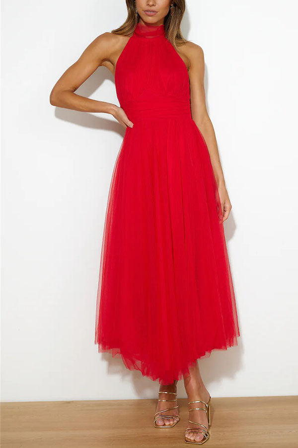 GR | Kleid mit Langer Röcke Design