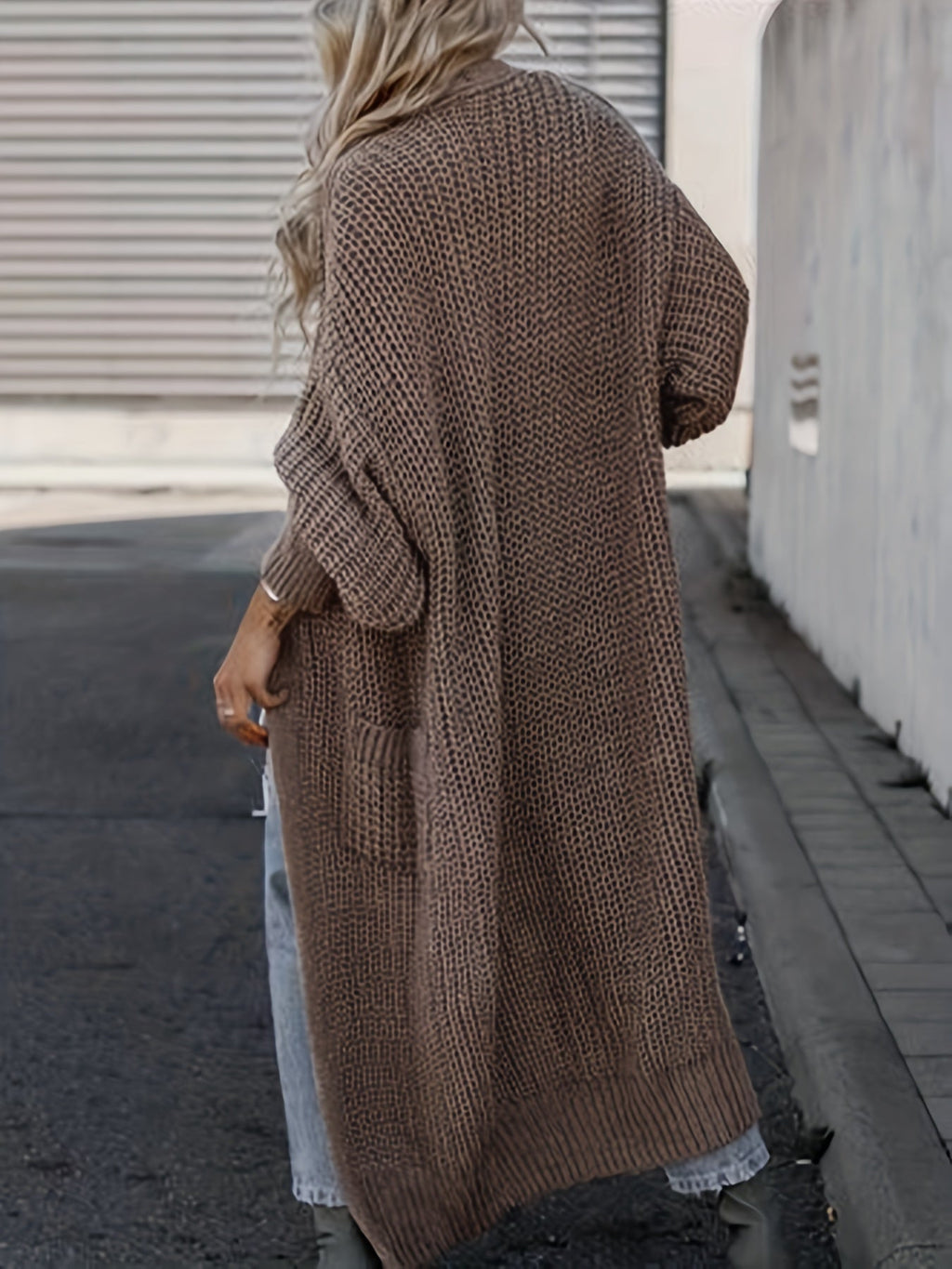 GR Wool Knit Cardigan with Pockets for Women | Perfect for Everyday Wear