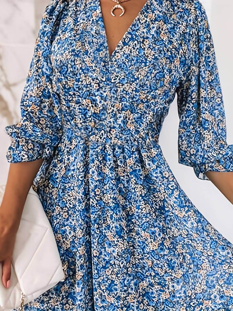 GR | Boho Puff Sleeve Dress