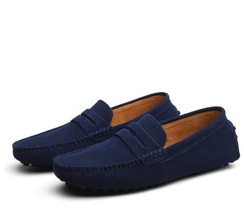 GR | Suede slippers, Italian style