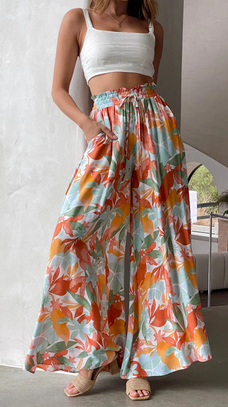 GR | Sommerverliebte Palazzo Hose
