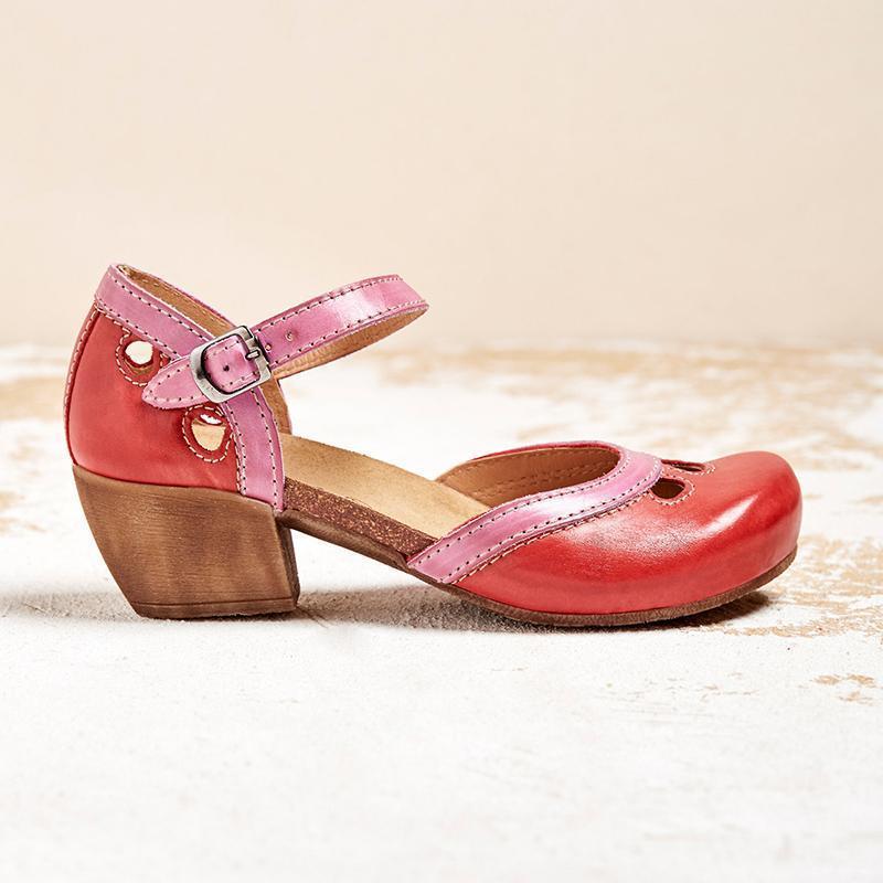 GR | Low-heeled sandals