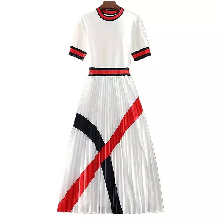 GR | Stylish knitted casual business dresses