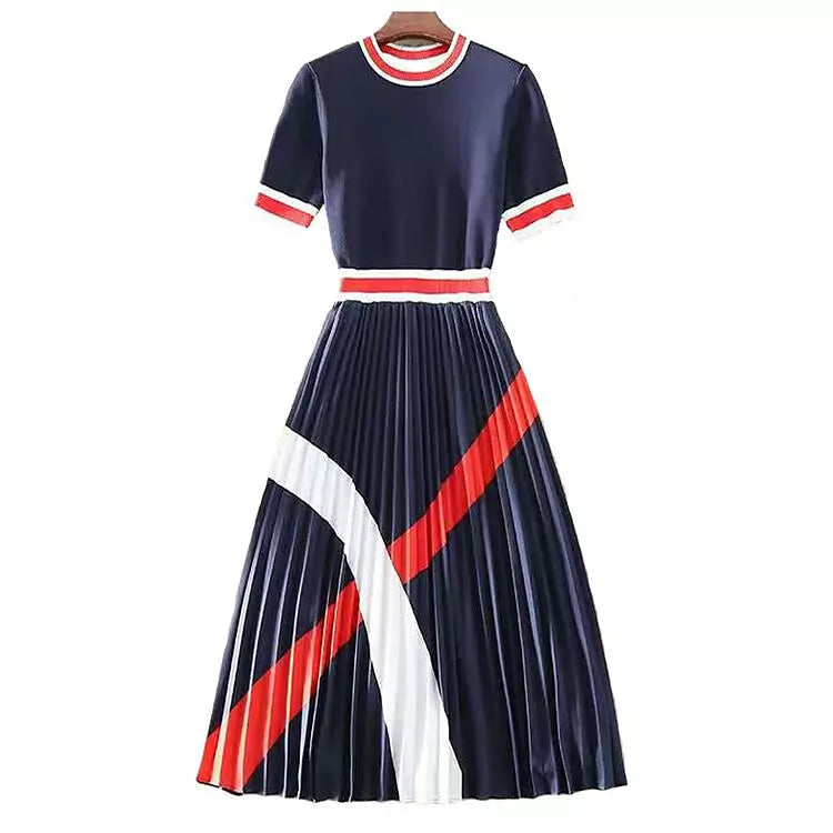 GR | Stylish knitted casual business dresses