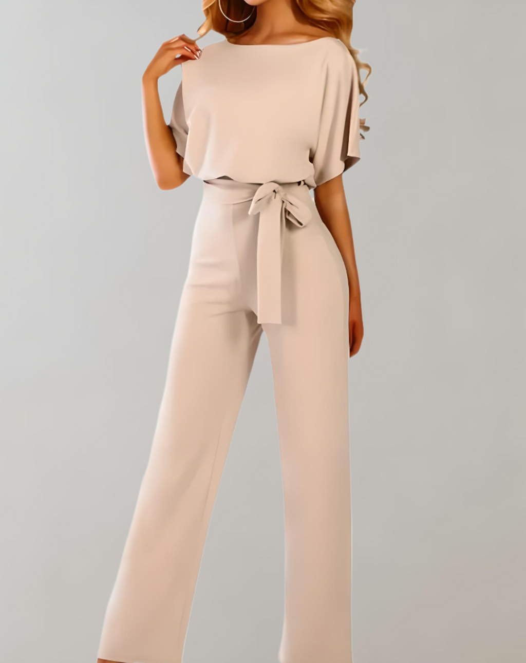 GR | Beautifully fitting jumpsuit with mid-length