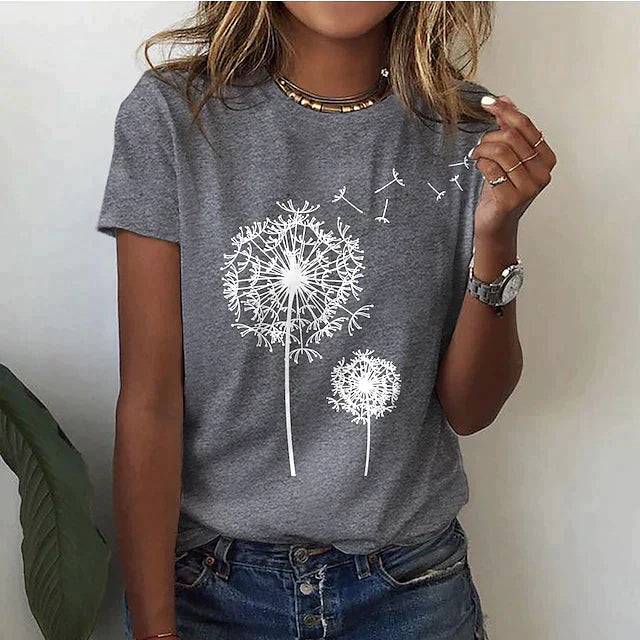 GR | Elegant dandelion shirt