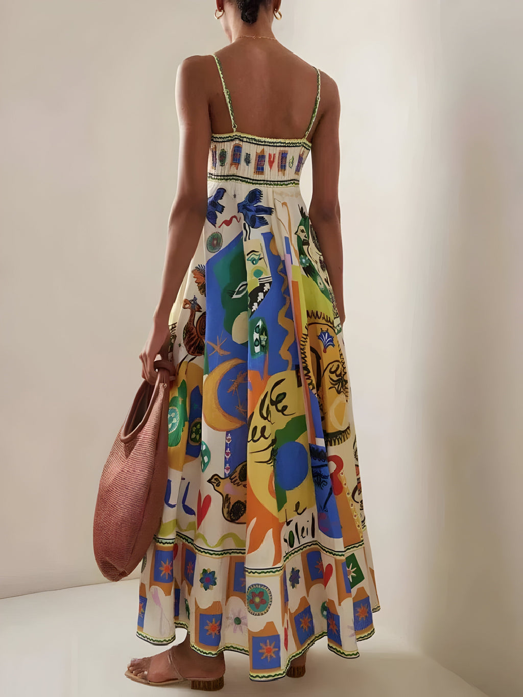 GR | Vibrant linen summer dress