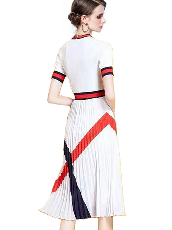 GR | Stylish knitted casual business dresses