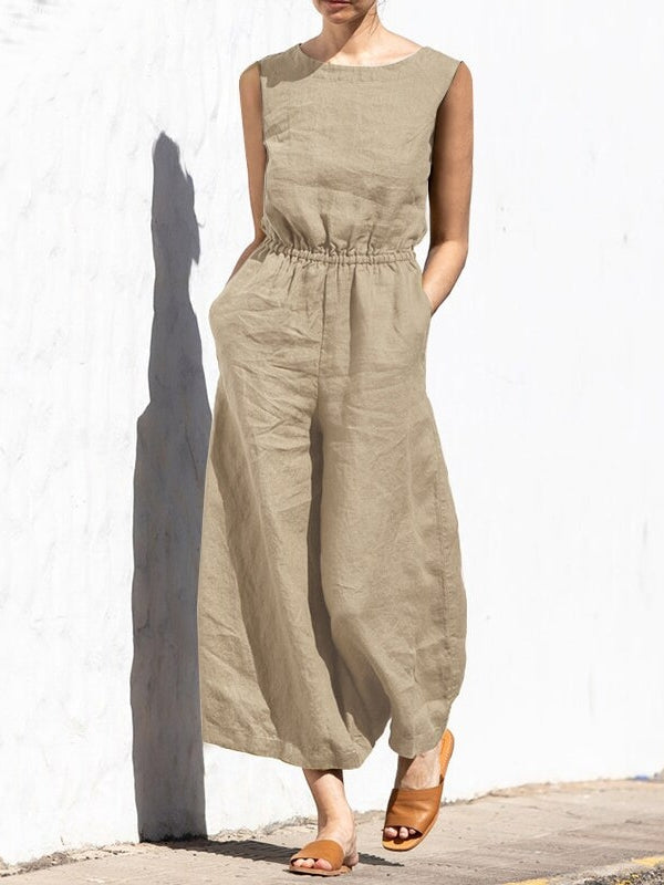 GR | Women's Army Green Summer Office Work Overalls