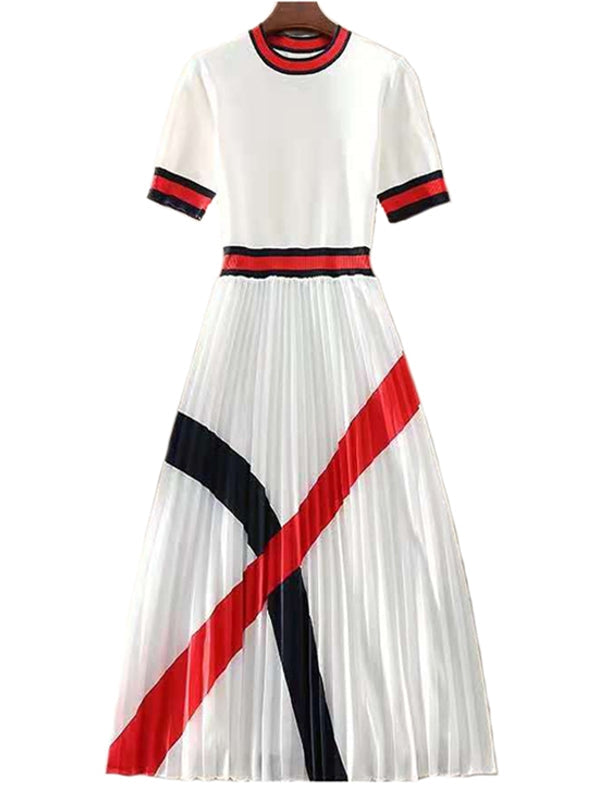 GR | Stylish knitted casual business dresses