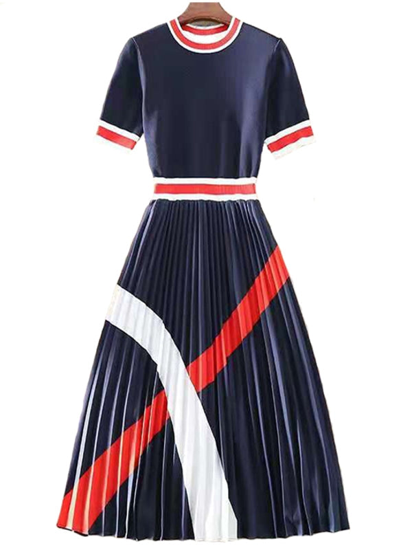 GR | Stylish knitted casual business dresses