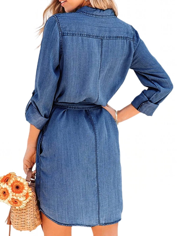 GR | Fashion Women's Relaxed Denim Dress