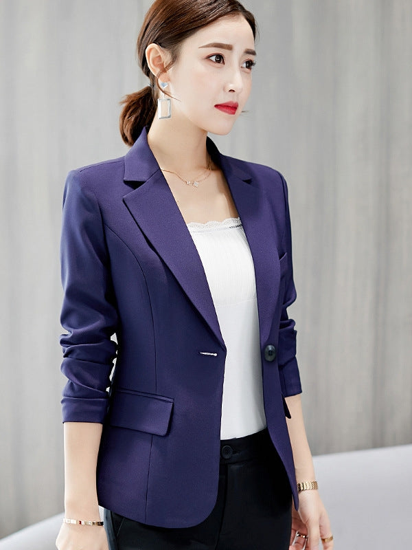 GR | Black blazer for women, office jacket, suit jacket with pockets