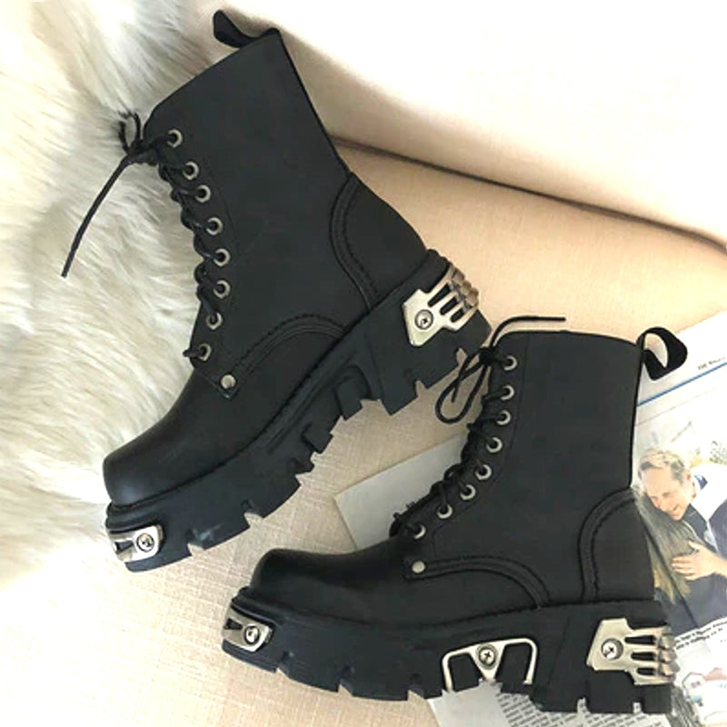 GR | Women's ankle boots, women's motorcycle boots