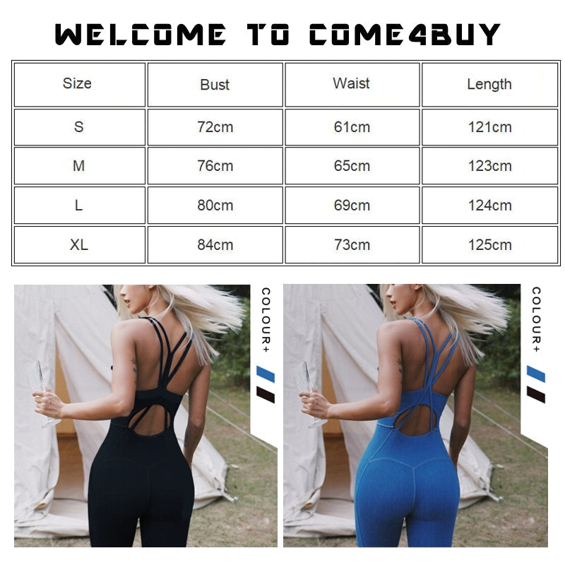GR | Yoga Sporty One-Piece Bodysuits Fitness Training Clothing