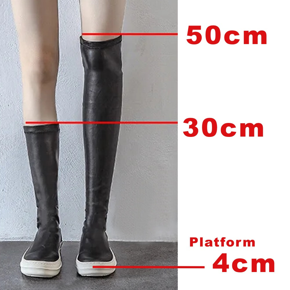 GR | Flat boots for women