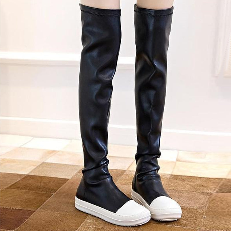 GR | Flat boots for women