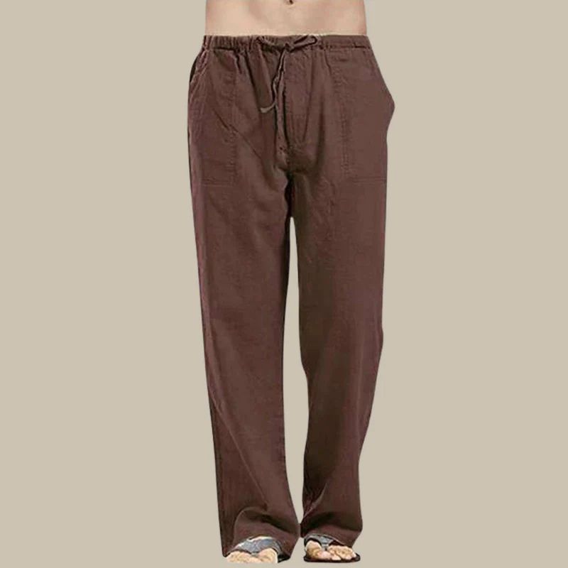 GR | Comfortable linen summer trousers