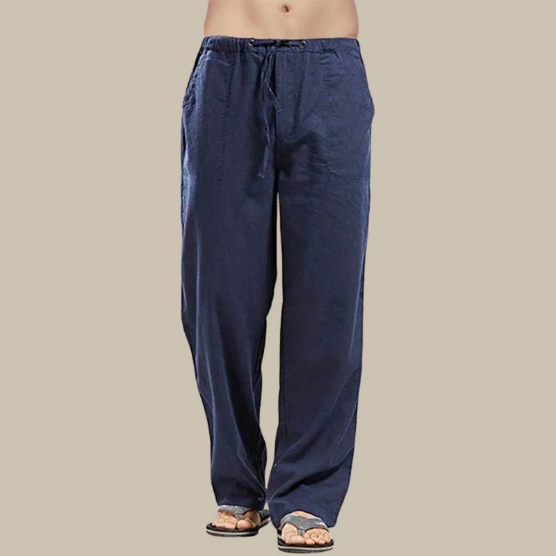 GR | Comfortable linen summer trousers
