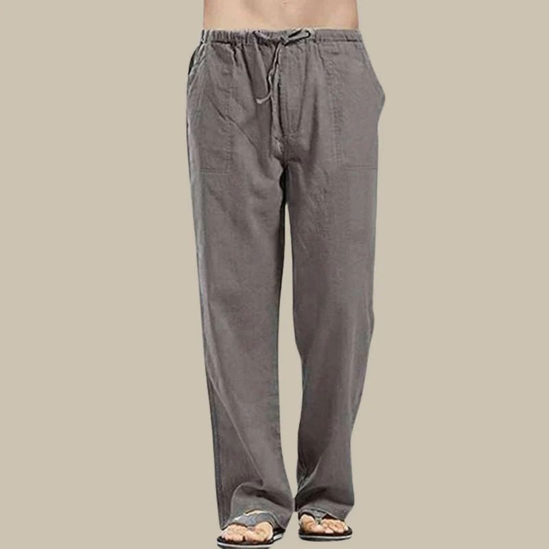 GR | Comfortable linen summer trousers