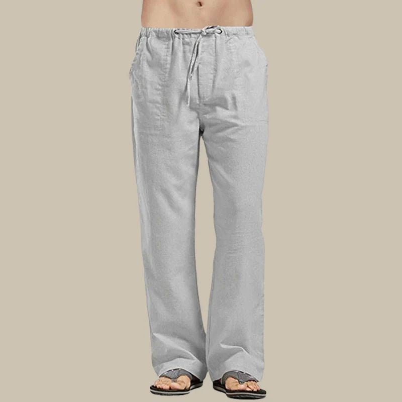 GR | Comfortable linen summer trousers