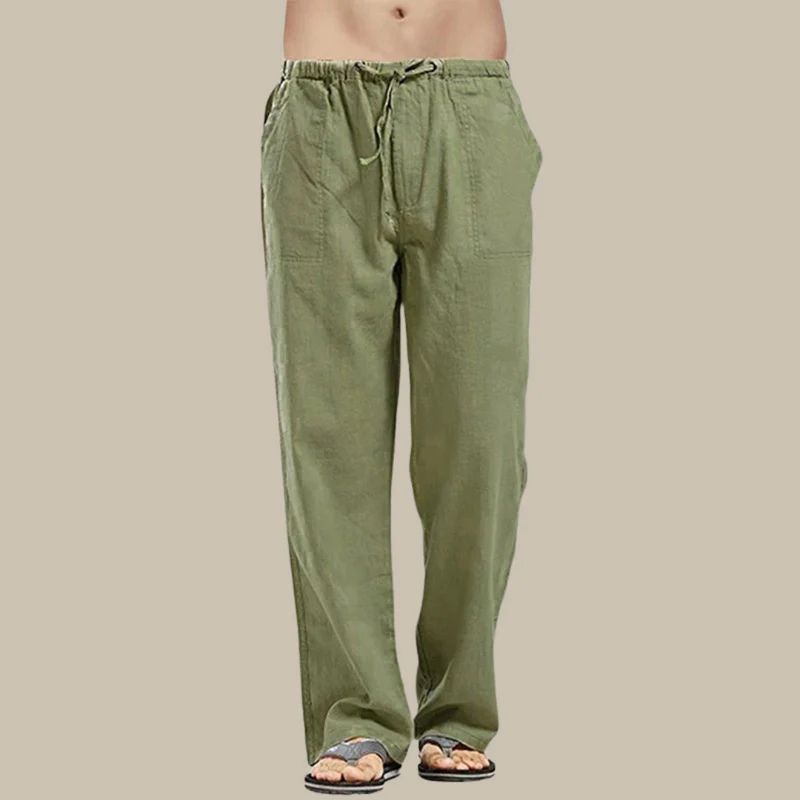 GR | Comfortable linen summer trousers