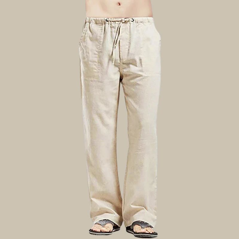 GR | Comfortable linen summer trousers