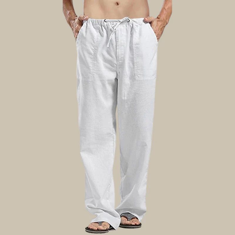 GR | Comfortable linen summer trousers