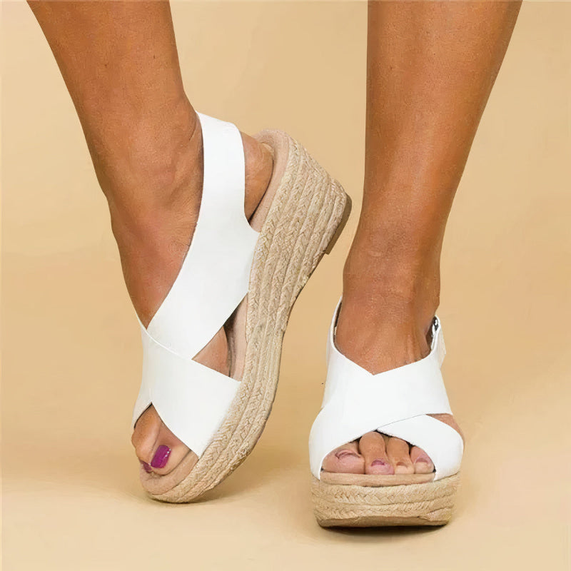 GR | Comfortable wedge sandals for summer