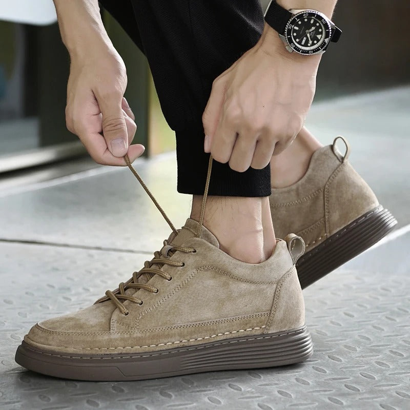 GR | Suede low top sneakers