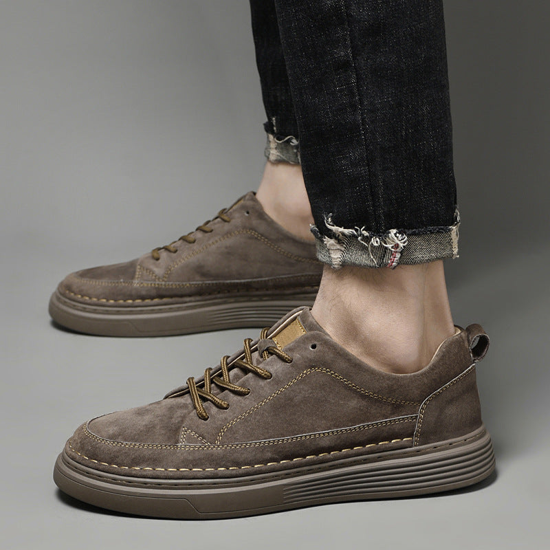 GR | Suede low top sneakers