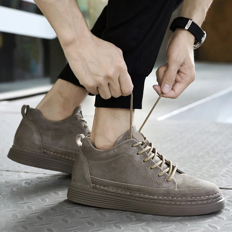 GR | Suede low top sneakers