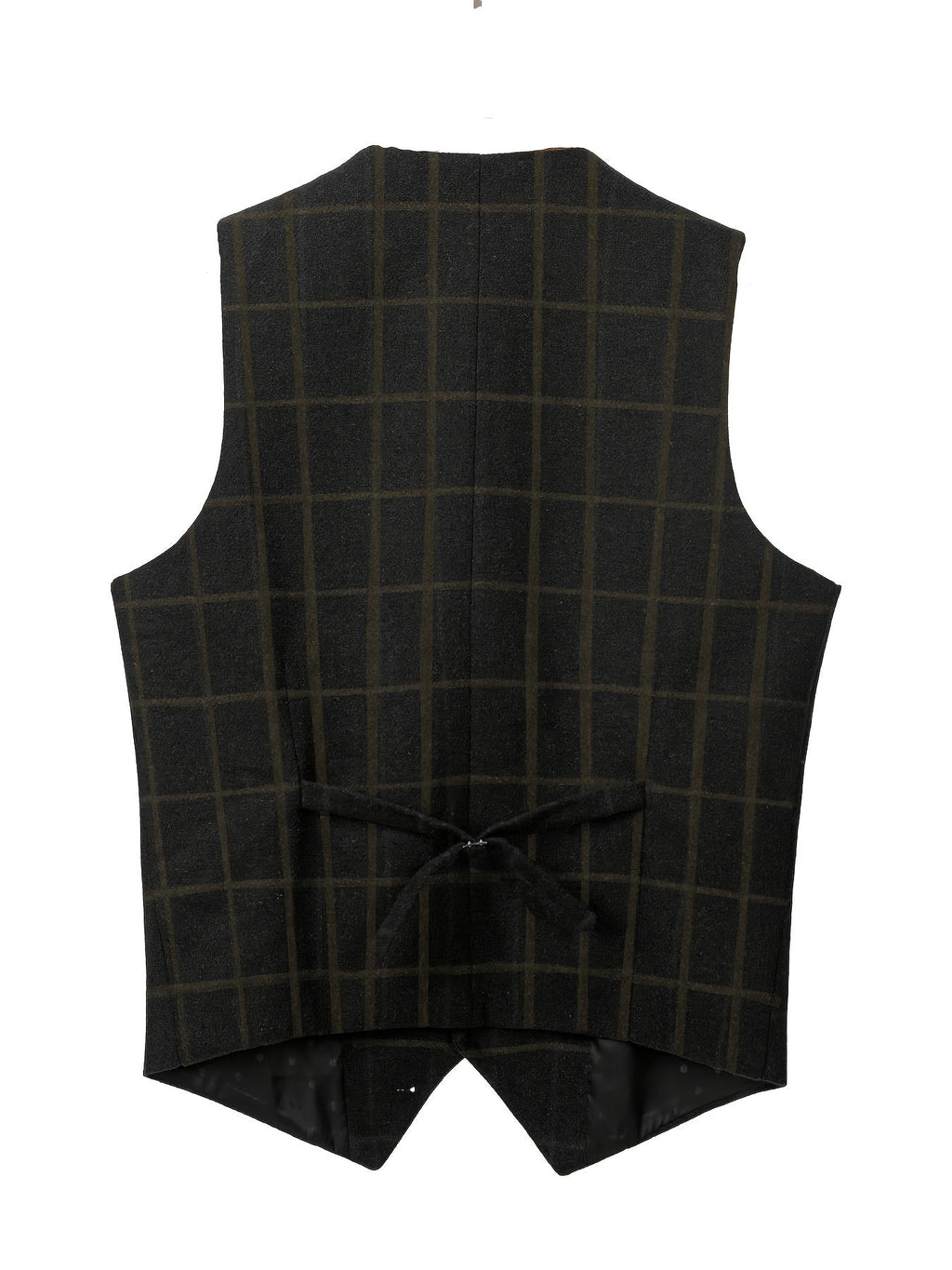 GR | Checkered wool vest