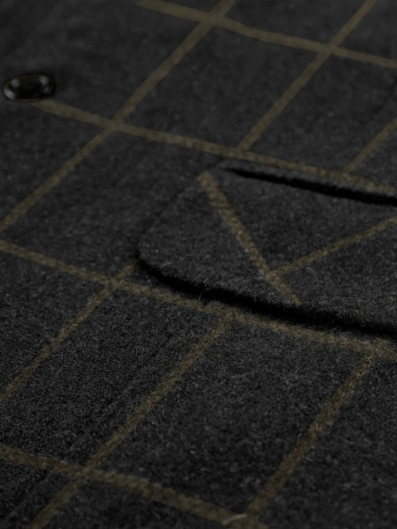 GR | Checkered wool vest