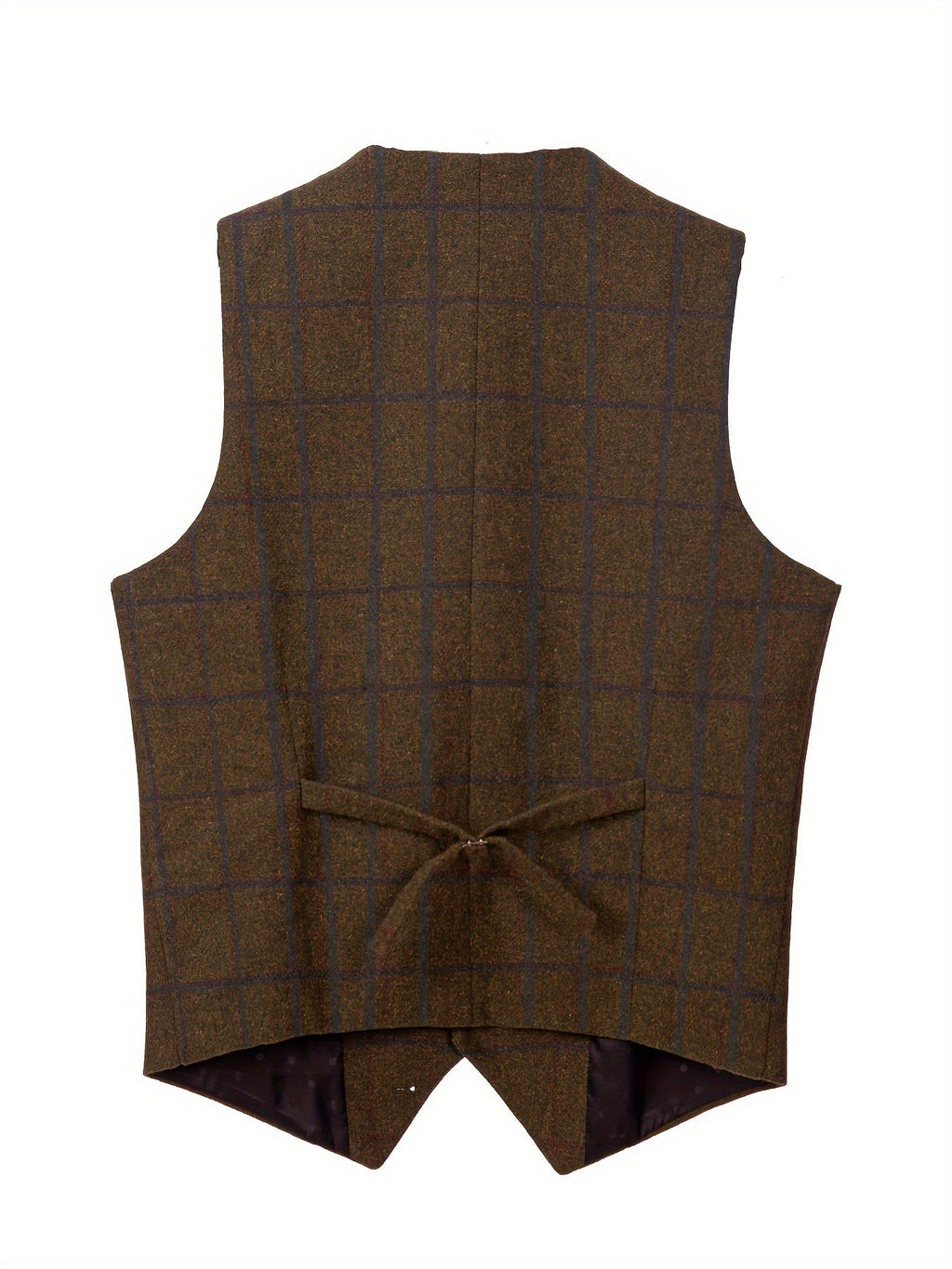 GR | Checkered wool vest