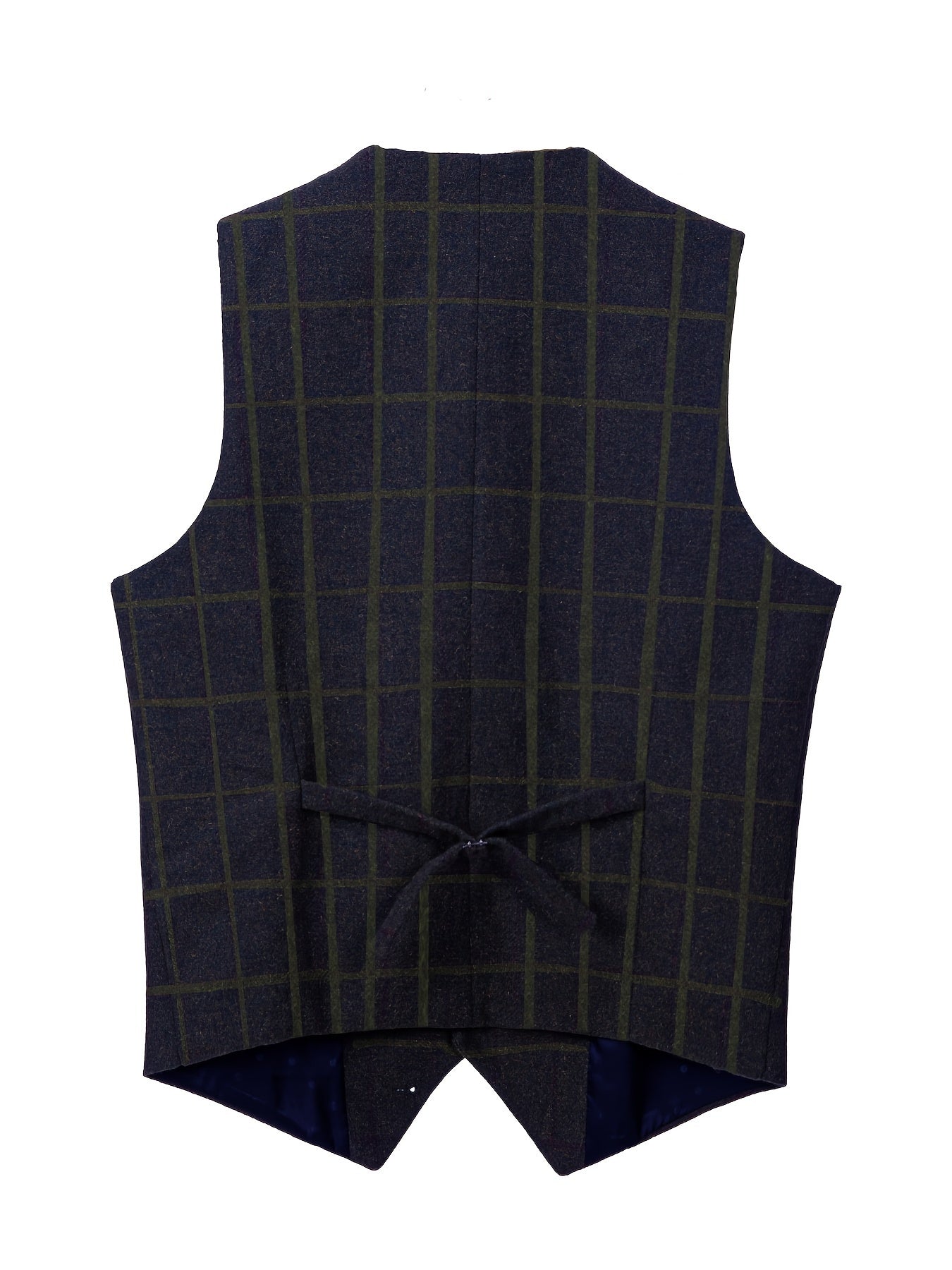 GR | Checkered wool vest