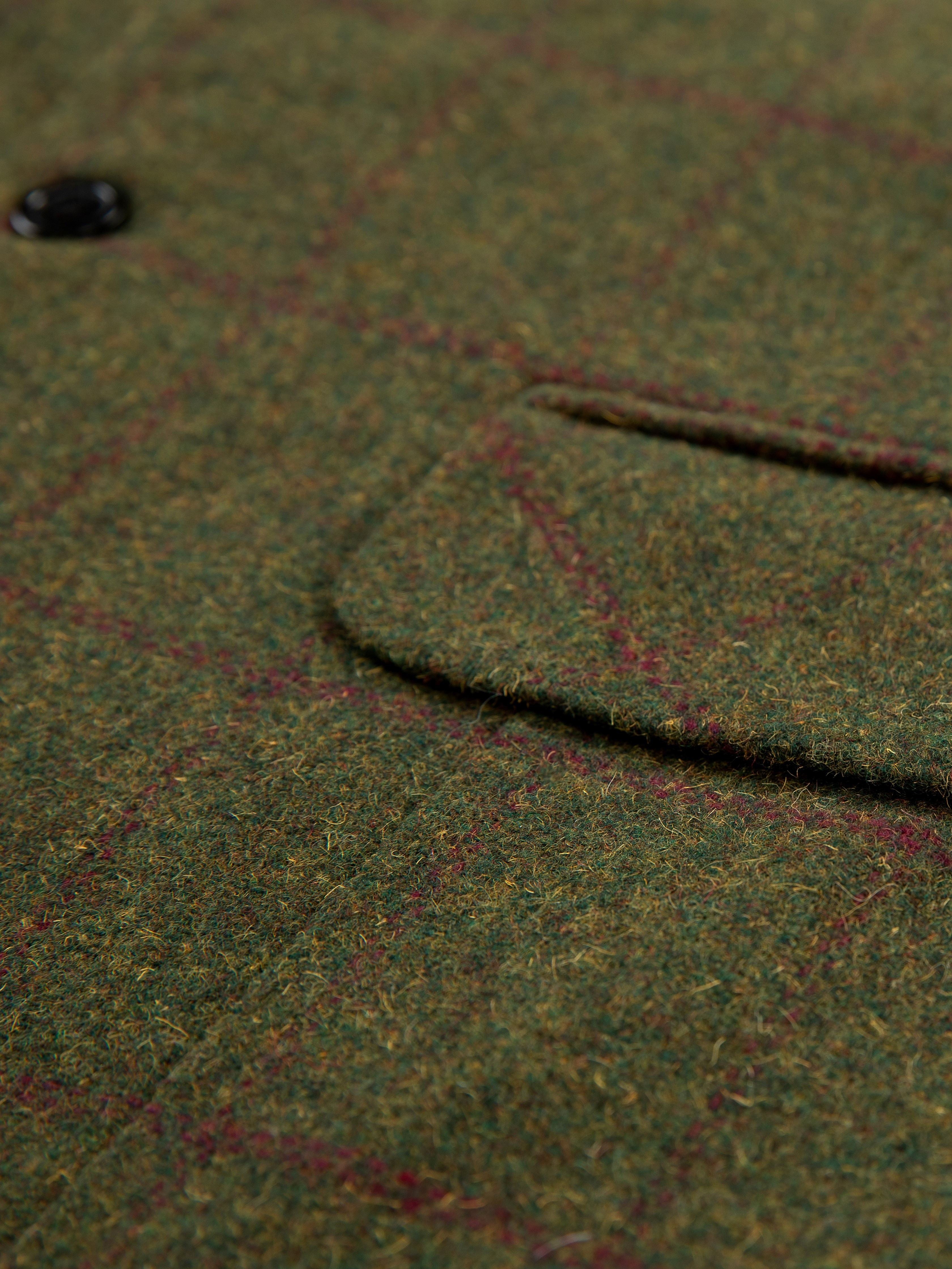 GR | Checkered wool vest