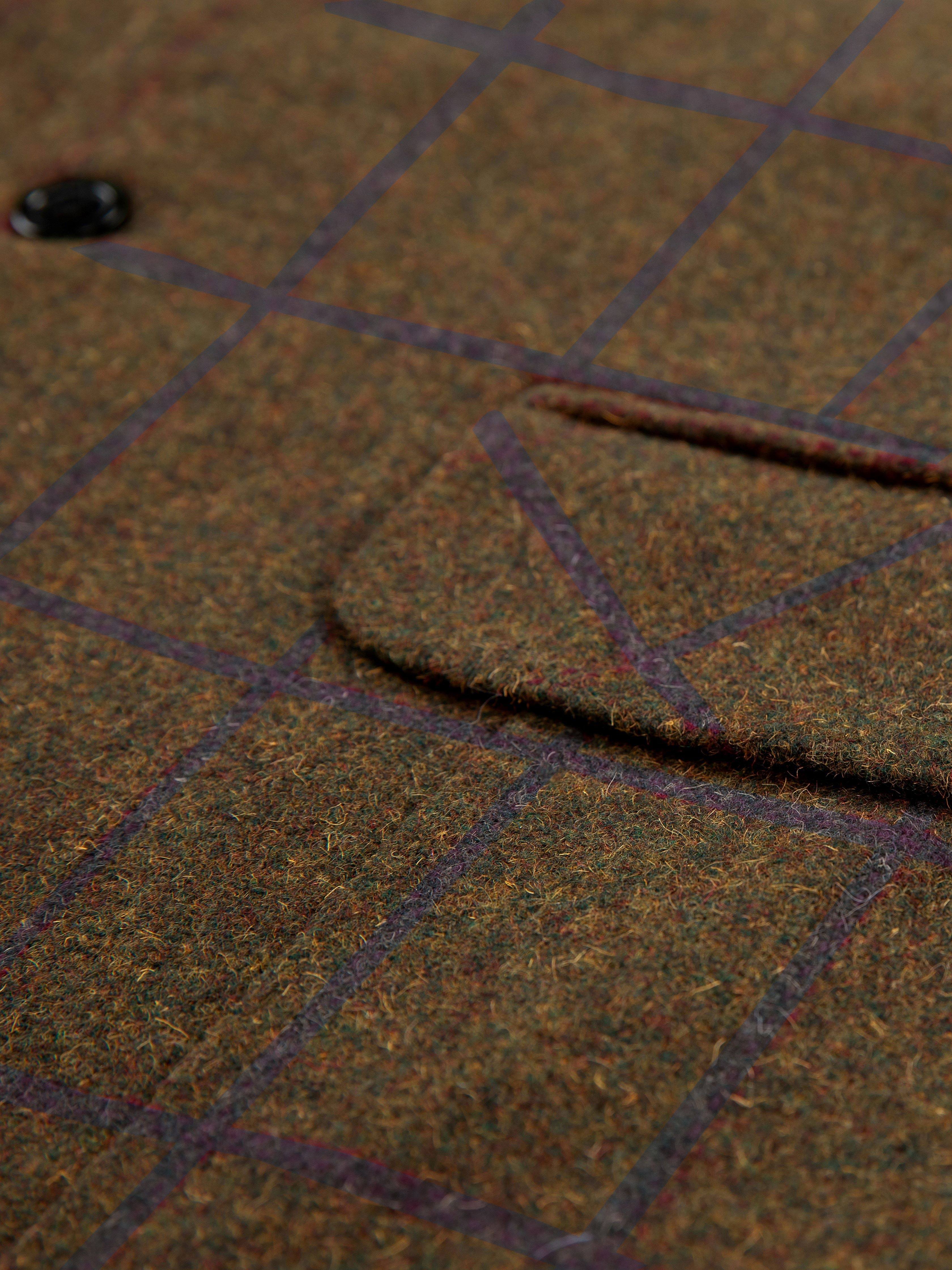 GR | Checkered wool vest
