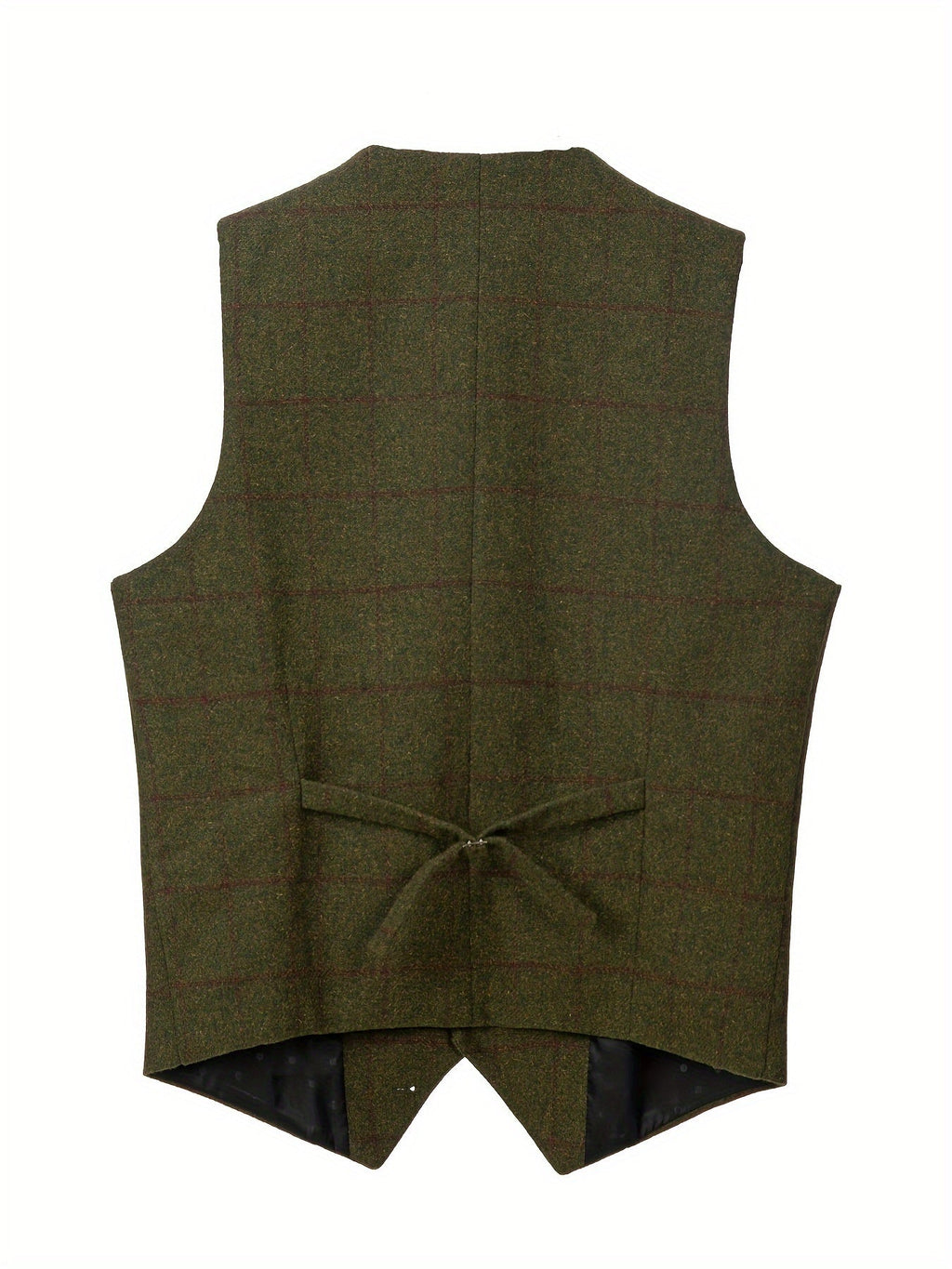 GR | Checkered wool vest