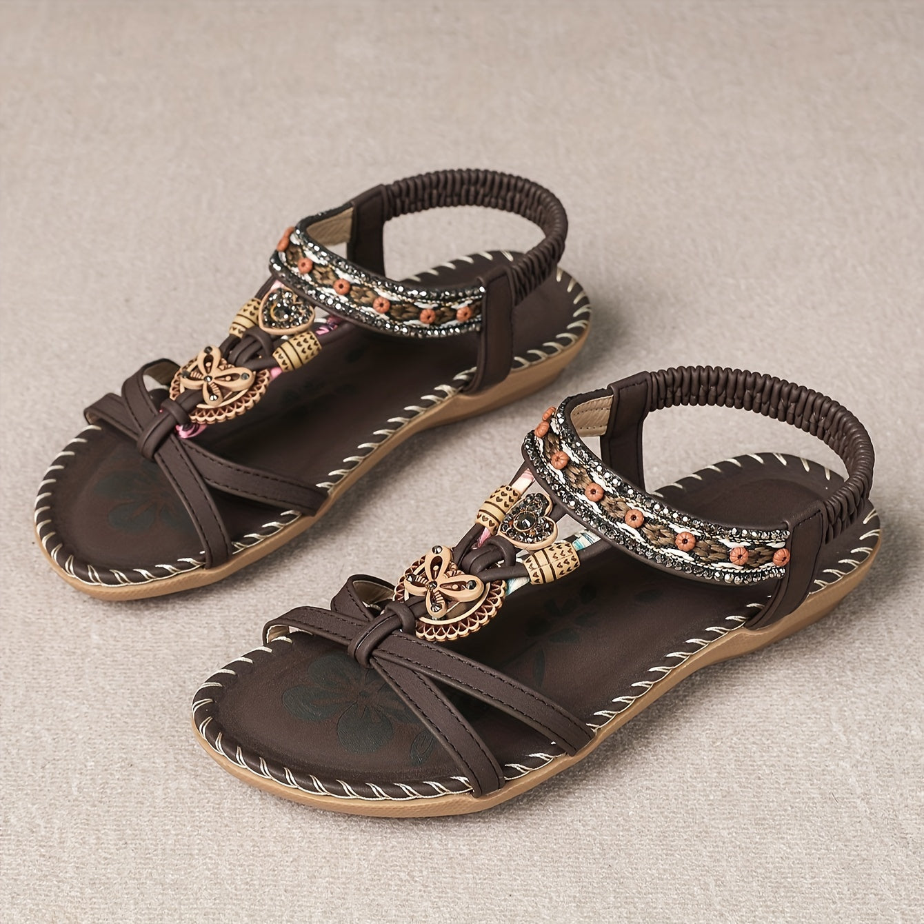 GR | Boho Flat Sandals
