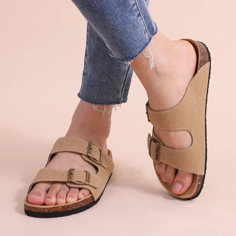 GR | Orthopedic sandals with cork footbed