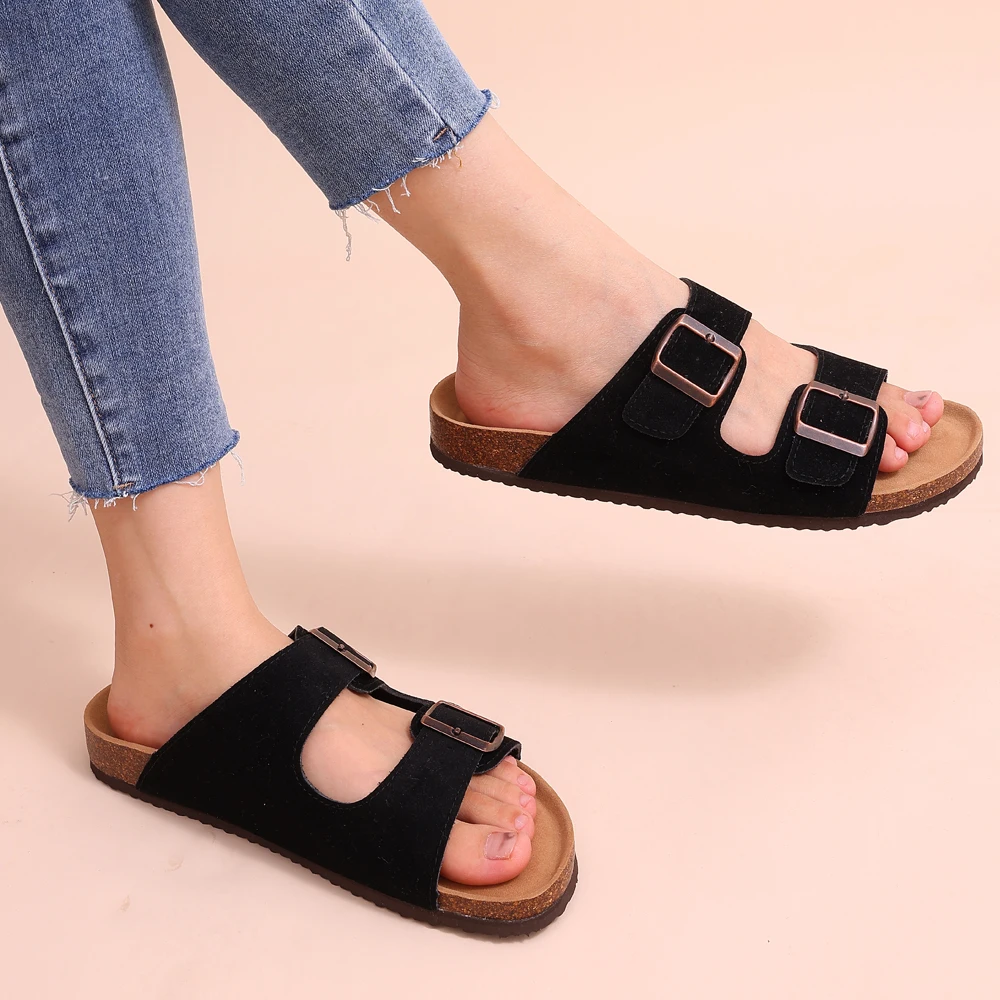 GR - Orthopedic sandals with cork footbed