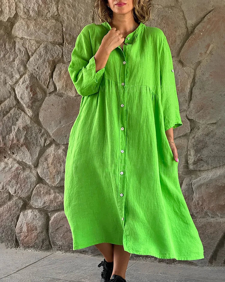 GR - Modisches Baumwollkleid