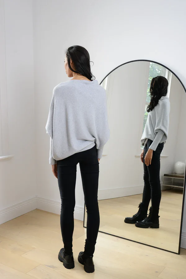 Mariemi™ - Asymmetrically Draped Sweater