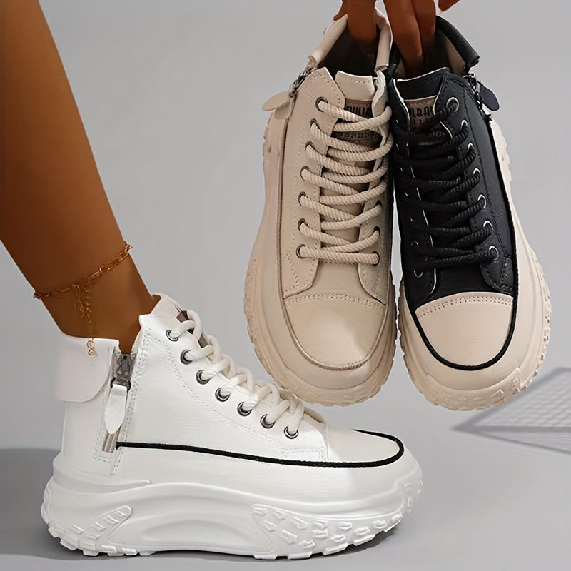 GR | Casual platform ankle sneakers