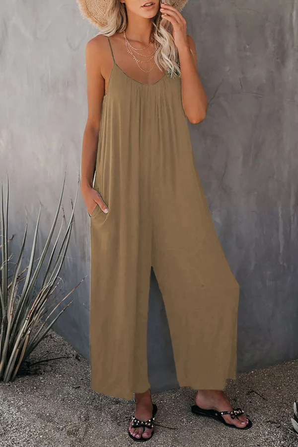 GR | Summer jumpsuit with pockets