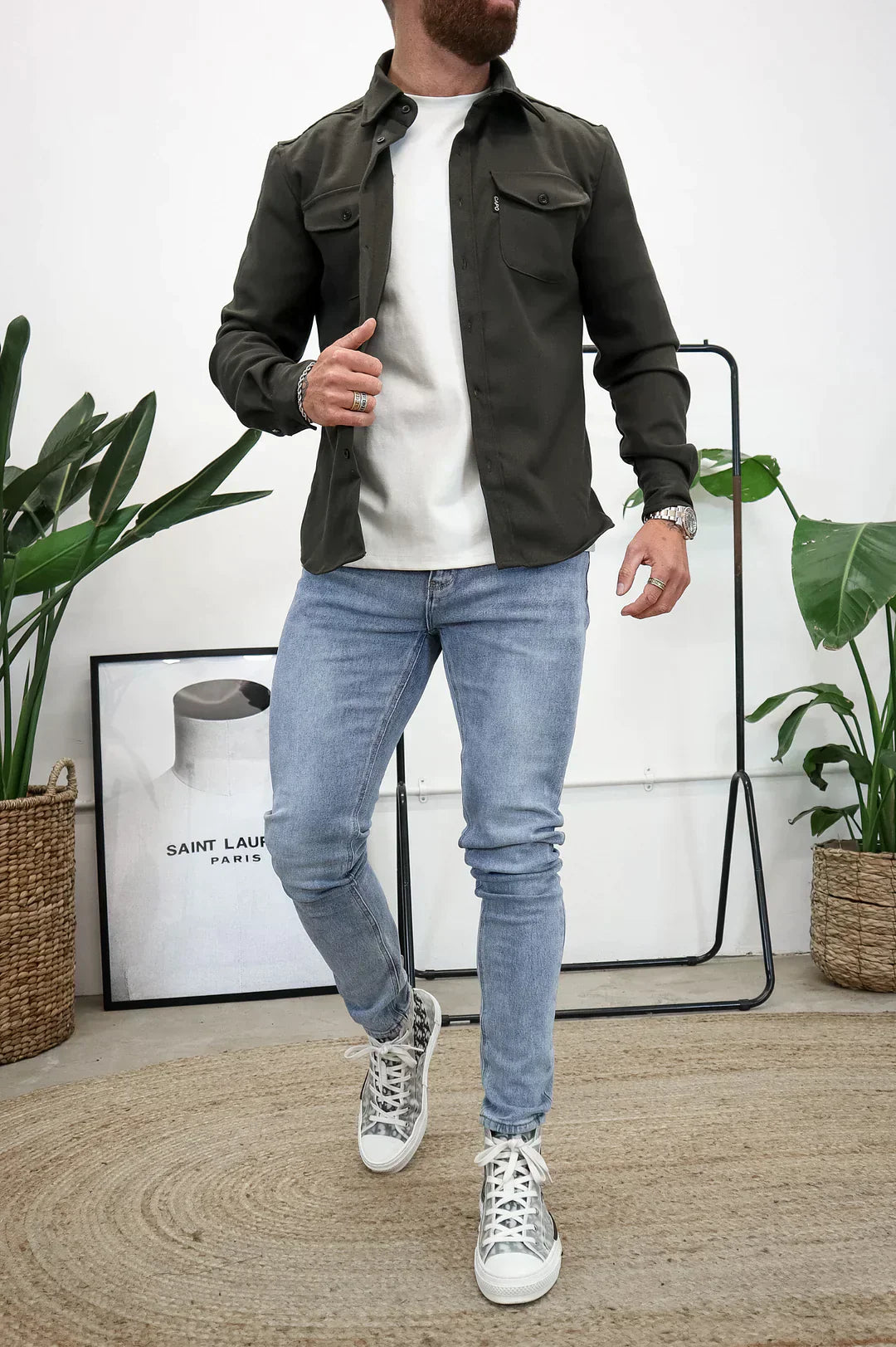 GR | Premium Button-Down Jacket