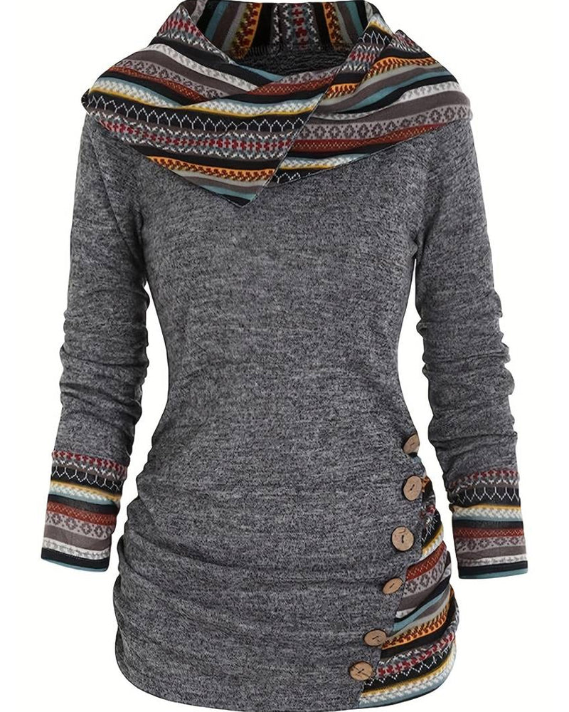 GR | Legere Kapuzenpullover In Kontrastfarben